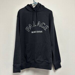 Palace Couture Logo Hoodie Size Large - Black (New Without Tags)